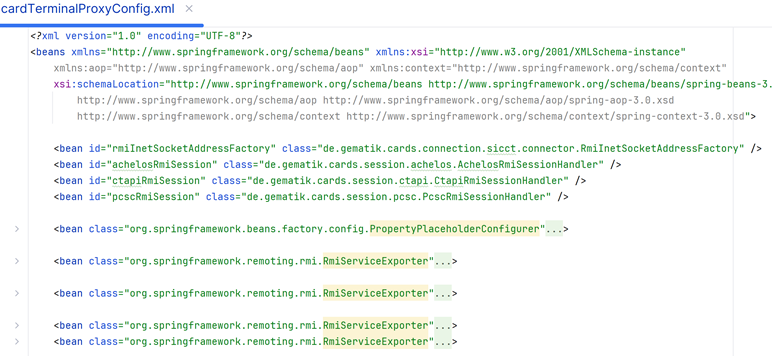 RMI Configuration in ZTDV